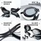 361 swimming goggles and swimming caps for men and women, anti-fog myopia swimming goggles set, high-definition waterproof and leak-proof adult flat swimming equipment, value-for-money black suit (contact customer service for details)