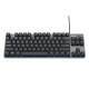 罗技（Logitech） K835 机械键盘84键 有线键盘 游戏电竞键盘 办公键盘 电脑键盘TTC K835 黑色 青轴