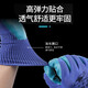 Gloves with right hand single wear-resistant left and right work gloves with left hand rubber waterproof and non-slip labor protection [only 24 right hand] A688 embossed