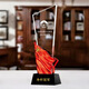 Jiayan Crystal Trophy Personnalisation Retirement Souvenirs Trophy Trophy Trophy Trophy Trophy Gifts pour camarades Personnalisation des cadeaux Excellent trophée Employee