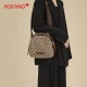 Aokang bag women's bag 2023 trendy retro large-capacity casual ladies Messenger shoulder bag birthday gift wife