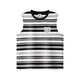 Zuoxi Jungen Weste Sommer dünne Kinder ärmellose T-Shirt 2025 Neue Sportweste Big Kinder Sommer Wear Color Bar 140