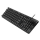 罗技（Logitech）K835/K845金属面板有线机械键盘 K845红轴TTC