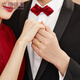 Lukfook Jewelry Wedding Gift Pure Gold Promise Gold Ring Couple Solid Ring Price Approximately 5.10g - Women's Model