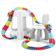 Shangyun Kinderspielzeugauto Boy Anti-Gratility Track Roller Coaster Bildungsversammlung DIY Train 3-6. Geburtstagsgeschenk 10