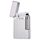 S.T.Dupont French Dupont Lighter Ligne2 silver plated aloud lighter gives boyfriend a birthday gift for men. Vertical pattern 16817