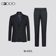 G2000 Men's Wear New Shopping Mall Suit Suit 2025 Autumn and Winter Business Commuting Formal Suit Suit Pants Carbon Black/98/Suit 48