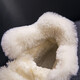 Vbmgs Botas de nieve de piel de vaca para mujeres 2025 Nuevos zapatos de invierno para mujeres de invierno zapatos de invierno más altos de terciopelo botas cortas impermeables botas de mujer versátiles versátiles (cuero real) MM6626 38