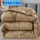 FGHGF thickened warm camel veil quilt quilt quilt core single double spring and autumn dormitory student aristocratic camel velvet 200*230cm thickened 12 Jin [Jin equals 0.5 kg]