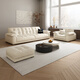 Pashaman Yunduo Sofa French Cream Style Small Living Room Direct Line Latex Stoff-Sofa Antibakteriell 1105ZF 2,4 Meter Multi-Personen-Ty24k-Serie [Deluxe Edition] Memory Foam + Down + Violet + Bamboo Charcoal Schwamm