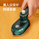 Chigo Handheld Small Electric Iron Haushaltsklappbügelmaschine Kleine tragbare Bügelmaschine Schlafsaal MINI Hanging Machine HX-6168 Beige [verbesserte Version] Porzellangoldpanel