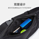 ESCASE Running Waist Bag Men's Lightweight Sports Fitness Hanging Waist Mobile Phone Bag Women's Safety Night Running Multifunctional Equipment Large Capacity Water-Repellent Belt MP14Pro Black
