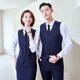 
Lido Yichen Long-sleeved three-color suit jacket top Spring and Autumn Professional Activities 695-2 Blue Women's Suit S