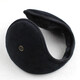 Levison men's earmuffs, earmuffs, winter plush earmuffs, men's winter back-worn thickened warm earmuffs, black suede earmuffs