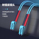 Nokoxin-Telekommunikationsfaser-Kabel OM3 10 Gigabit Multimode Dual Core Faser Jumper LC-LC gepanzertes Anti-Bending-Maschinenraum-Engineering Special Faser-Spring-Heckfaser 10 Gigabit Multimode Dual Core LC-LC (50/125) 10 Meter