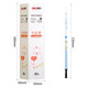 Deli Stationery 0.5mm Alpaca series Magic Heat Erasable Pen Replacement Core Student Full Syringe Neutral Pen Signature Pen Replacement Core Black 20 pieces/box A844