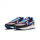 耐克（NIKE）男鞋 新款sacai Undercover黑蓝红解构运动跑步鞋DJ4877-300 DJ4877-600 35.5