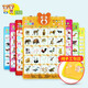 KL Good Baby Crystal Convex and Convex Pronunciation Audio Sidelines in Chinese and English Click to read children's early childhood education toys baby literacy audio cards for children's enlightenment cognitive learning educational toys 3 photos to contact customer service or notes on your own (no notes are sent randomly)