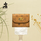 Vogelscheuche Klappe kleine Brieftasche für Frauen Kurzkartentasche für Frauen High-End New Internet Promi Wallet für High-End-Geburtstagsgeschenk für Freundin 34827-6z Brown