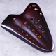 
Three-tube ac ocarina, 3-tube mid-tone C-module air sound performance level wide range pottery flute student adult musical instrument Three-tube AC [smoked] [alloy box containing aluminum] with smoked and burning flavor