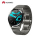 HUAWEI WATCH GT2 (46mm) Titanium Silver Gray Huawei Smart Watch (Two Weeks Battery Life + HD Color Screen + Bluetooth Calling + Kirin Chip + Health Monitoring) LTN-B19