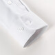 Vancl Eslite (VANCL) Vancl long-sleeved shirt men's washed Oxford textile business casual classic comfortable shirt white 42 2XL It is recommended to take one size larger