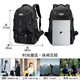 Kangaroo backpack men's travel bag backpack large capacity school bag outdoor travel mountaineering bag black