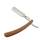 EDWARD barber professional razor old-fashioned manual razor razor wood grain handle razor A77 with two boxes of blades