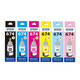 爱普生（EPSON）T6741墨水适用L801/L805/L810/L850/L1800 674-6色整套 原装墨水 色彩鲜艳