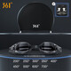 361 swimming goggles and swimming caps for men and women, anti-fog myopia swimming goggles set, high-definition waterproof and leak-proof adult flat swimming equipment, value-for-money black suit (contact customer service for details)