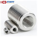 304 stainless steel internal and external nut thread conversion brace screw reducing nut straight thread protective sleeve M8*M12*12 3 pieces