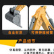 Steelliwei Ingeniería de aleaciones para niños Simulación de juguetes Toy Model Vehicle Excavador de vehículo Excavador de aleación de regalo de niño + excavadora + elevadora