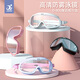 Jiehu adult swimming goggles myopia high definition waterproof anti-fog swimming goggles swimming cap set men and women diving goggles swimming equipment 8233 transparent black 0-800 optional