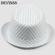 Devinss Topper Hat pour hommes et femmes peut être porté en toutes saisons. Petit chapeau topper décontracté et chapeau à la mode noir