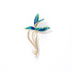 Qlady Magnolia Pearl Brooch Высококачественная женская темпераментная темпераментная шарф шарф кнопка аксессуаров День учителя День Учителя Мама Подарок на день рождения