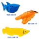 Shuidi magnetic children's fishing toys baby baby water toys 1-3 years old boys and girls inflatable fishing pool family set 50 small 9 big fish + 2 fishing rods 2 nets 2 water guns + round pool + 1 bucket 2 luminous fish