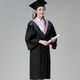 Lei Lixing Bachelor's Uniform Bachelor's Degree Uniform Men's and Women's Graduation Gown Liberal Arts Science and Engineering Drape Cloth Academic Uniform Hat Academic Uniform Performance Bachelor's Uniform Yellow-Engineering (Cardboard Hat) L Recommended Weight 130 160Jin Jin is equal to 0.5 kg
