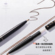 KCKC COLOR Eyebrow Pencil Waterproof and Sweat-proof Natural and Long-lasting Double-Head Automatic Extreme Eyebrow Pencil Does Not Decolorize Beginners Khaki Thin Eyebrow Head 06# Gray Brown