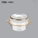 Yijixiguang light luxury downlight led embedded crystal aisle light corridor light entrance ceiling internet celebrity creative ceiling light entry spotlight opening 7.5cm hole light Galaxy - small gold 7W (opening 7.5-8.8cm) three-color light (white light + warm light + natural light)