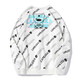 Jugar a la niebla sudadera para hombres y mujeres Fashion Brand 2021 Autumn and Winter New Producting Lightning Panda impresa casual Capelle suelto de manga larga pareja de gran tamaño sudadera redonda de cuello redonda de hombres 12044 blanco xl
