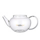 KAMJOVE glass teapot high temperature resistant 304 stainless steel filter flower teapot elegant cup teapot simple tea art pot A-08 800ml