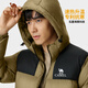 CAMEL [Little Sun-Graphene] Outdoor Down Jacket for Men and Women Thickened Warm Bread Jacket A33CAPN163