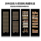 EREMITE JC235 home frequency conversion ultra-thin exterior door panel embedded red wine cabinet constant temperature wine cabinet air-cooled constant temperature and humidity cigar cabinet red wine cigar integrated cabinet tea cabinet cold drink cabinet red wine cigar integrated cabinet/external door/free heat dissipation and low heat removal 235L