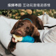 HUNTER [Teething Rubber Toy] Germany imported bite-resistant safety rubber toy environmentally friendly decompression teething anti-toy latex sausage
