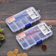 Zhenyou (Grsaed) lead skin 50 pieces environmentally friendly scale lead competitive gram lead pendant fast lead skin roll scissors fishing accessories fishing gear set