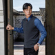 YOUNGOR wool vest for young and middle-aged men sweater vest dark gray L 105cm
