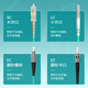 Zhongke Optoelectronics 10 Gigabit Multimode Fiber Jumper LC-LC Multimode Dual Core 10m Dúplex Cable óptico Fibra de cerdo OM3 50/125M Línea de fibra óptica de grado Telecom ZK-LC/OM3-10-10M