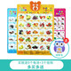 KL Good Baby Crystal Convex and Convex Pronunciation Audio Sidelines in Chinese and English Click to read children's early childhood education toys baby literacy audio cards for children's enlightenment cognitive learning educational toys 3 photos to contact customer service or notes on your own (no notes are sent randomly)