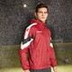 KELME/KELME sports suit men's outdoor running raincoat jacket football training leggings burgundy 2XL