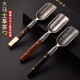 Jinge Pu'er tea spoon tea set accessories solid wood tea spoon Damascus tea tea shovel Kung Fu tea set Liujunzi ebony stainless steel tea spoon